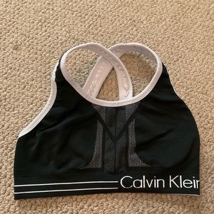 Reversible Calvin Klein small sports bra